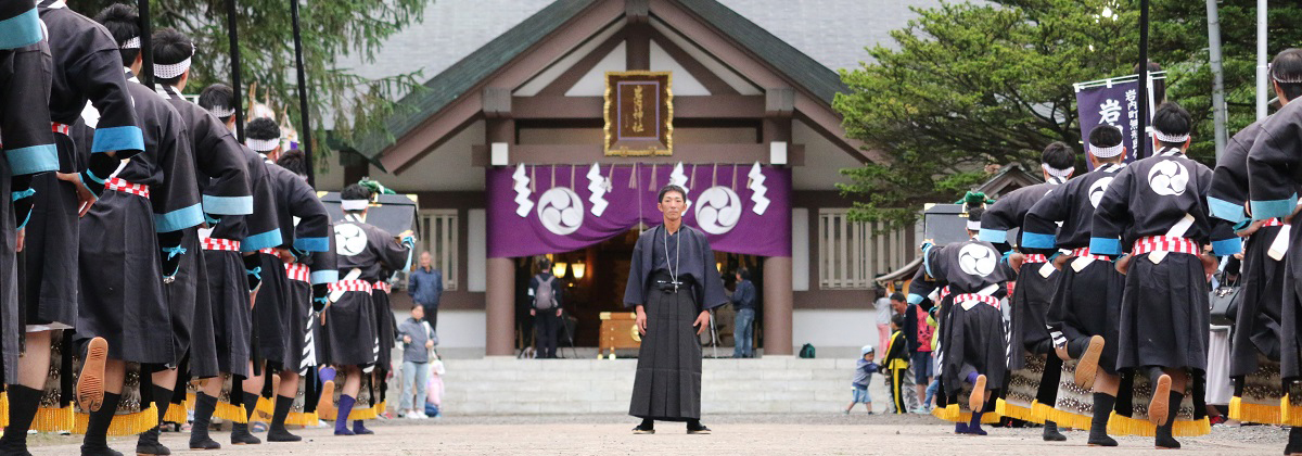 岩内神社例大祭 赤坂奴